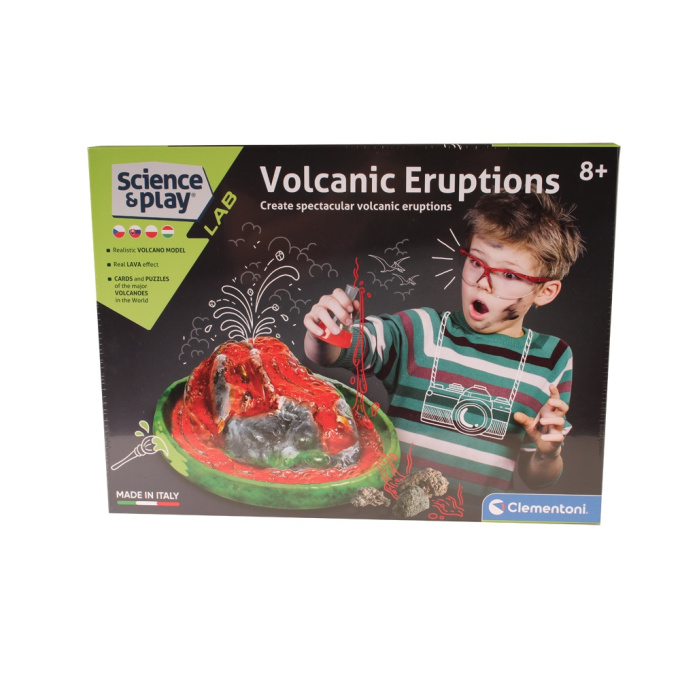 Laboratoř - Sopečná erupce