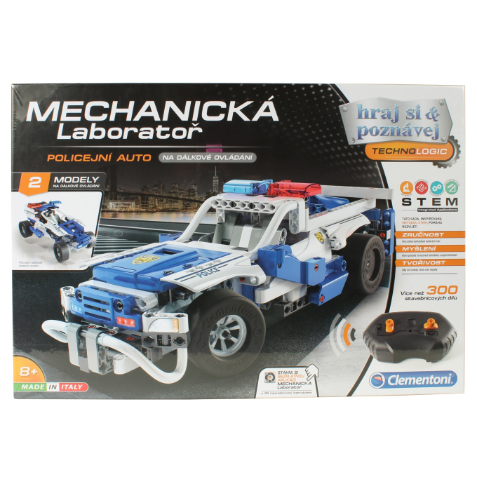 Mechanická laboratoř - RC policejní auto