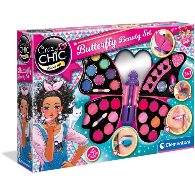Crazy Chic - Make-up sada Motýl