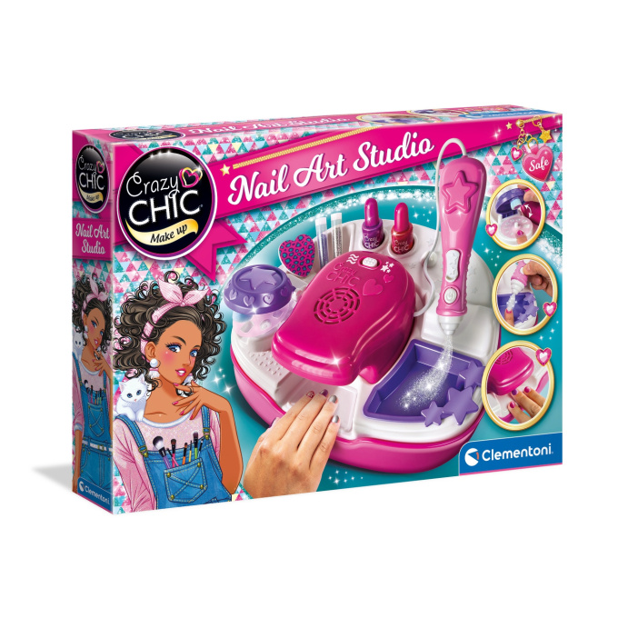 Clementoni - Nehtové studio Crazy Chic