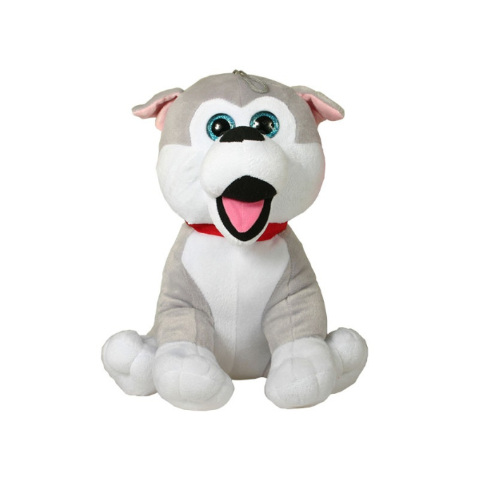 Plyšový pes Husky - 38 cm