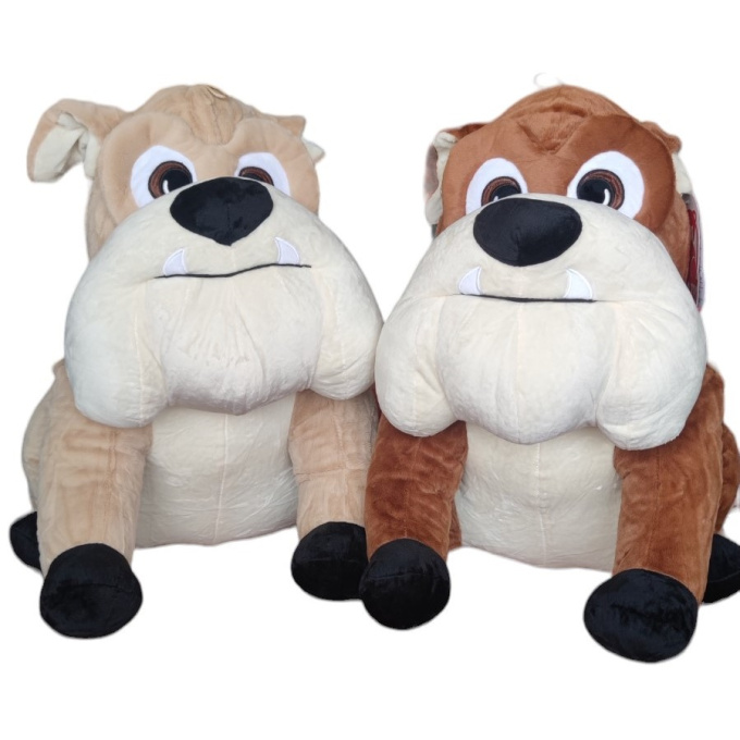 Plyšový buldog 60 cm