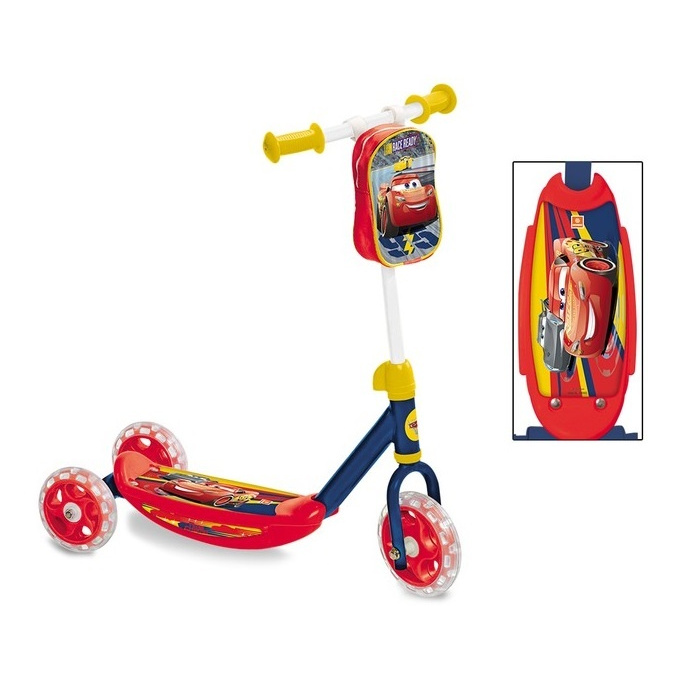 Tříkolová koloběžka Cars