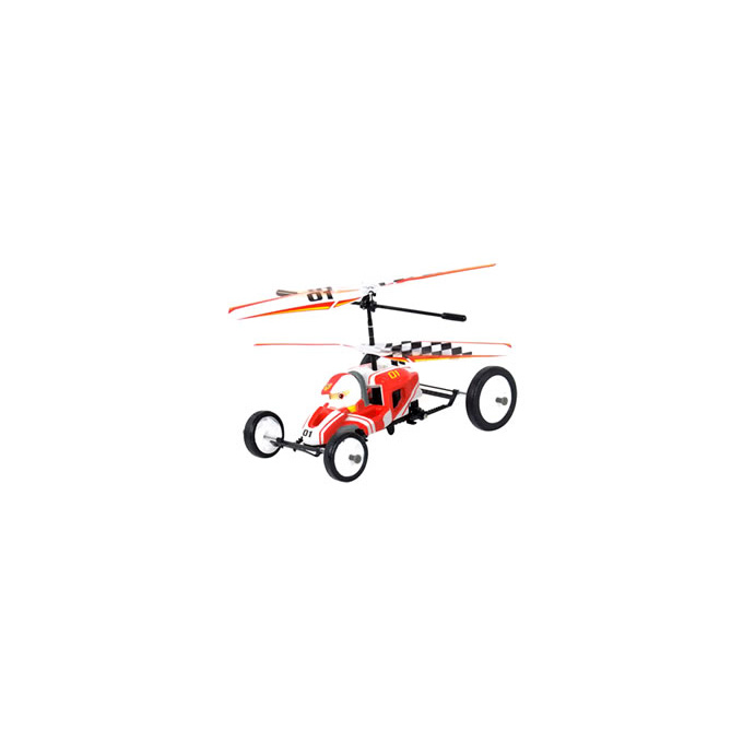 RC J-Kart - Autíčko a vrtulník 2 v 1