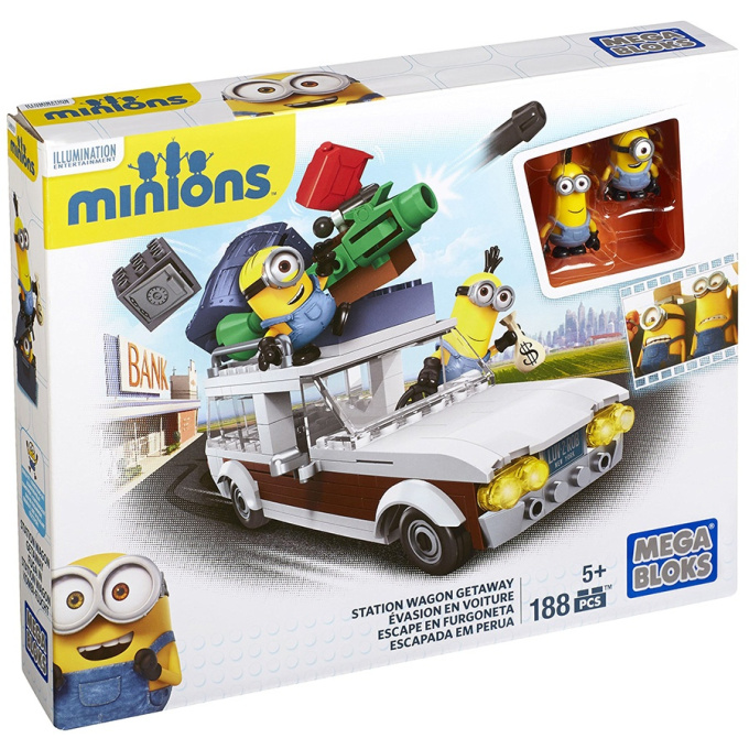 Mega Bloks - Mimoni na útěku
