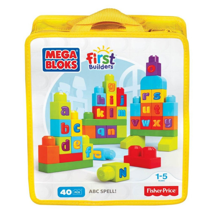 Mega Bloks Stavebnice abeceda