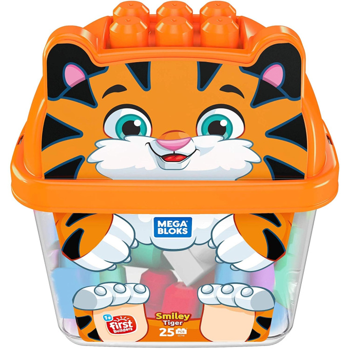 Mega Bloks – Kyblík s kostkami Tygr