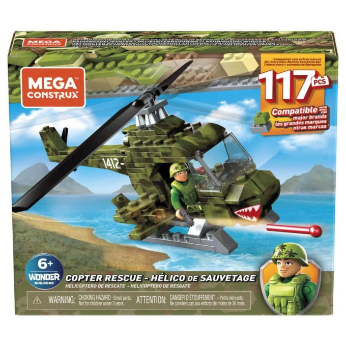 Mega Construx – Záchranářská helikoptéra