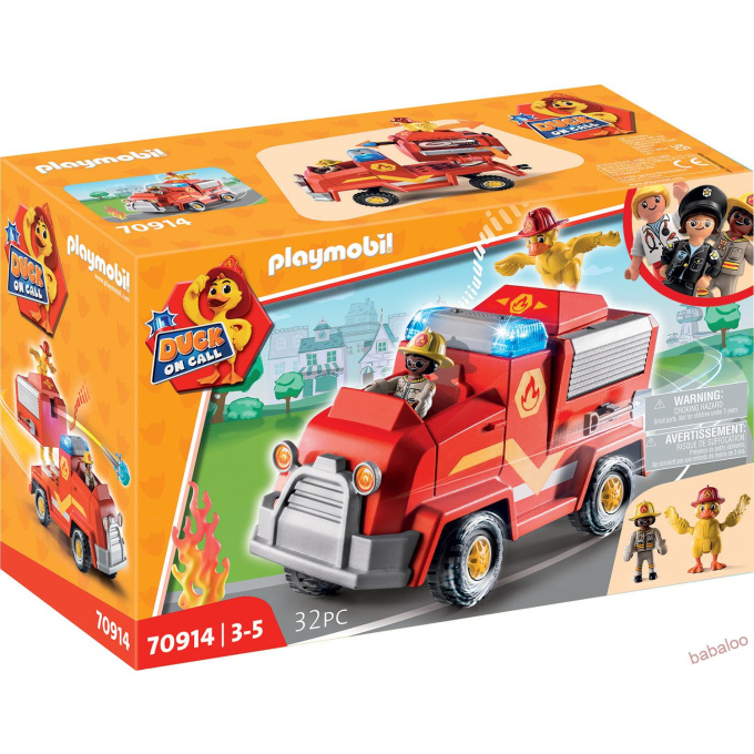 Playmobil- Hasičské vozidlo