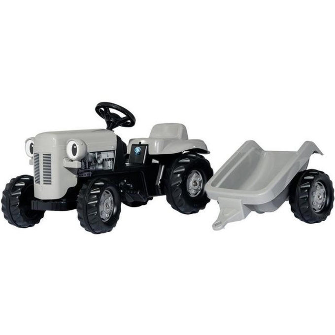 Šlapací traktor s vlečkou