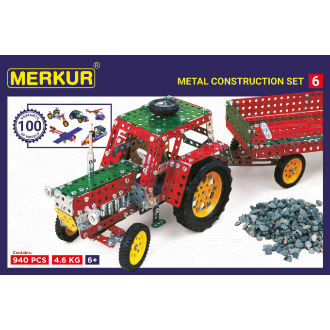 Merkur – Kovová stavebnice 6