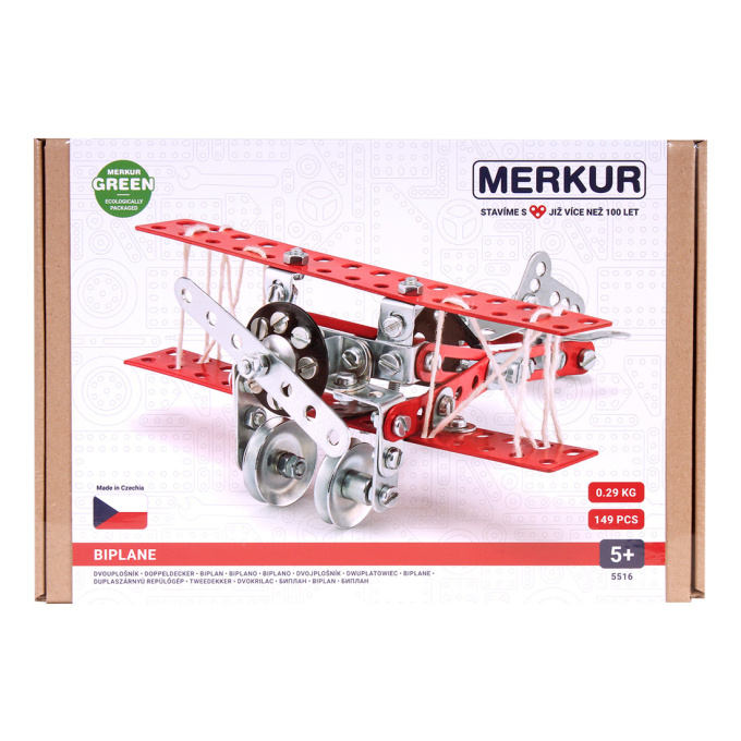 Merkur – Stavebnice Dvojplošník