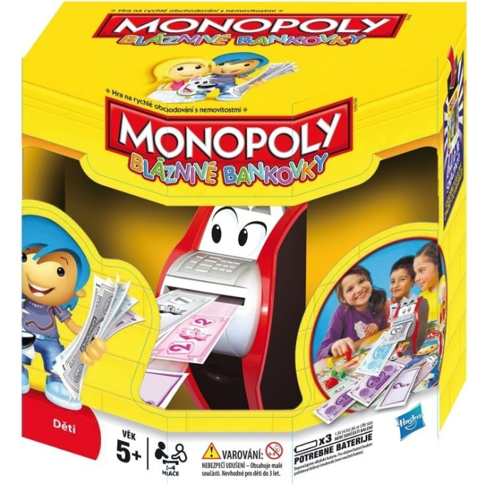 Hra - Monopoly Bláznivé bankovky