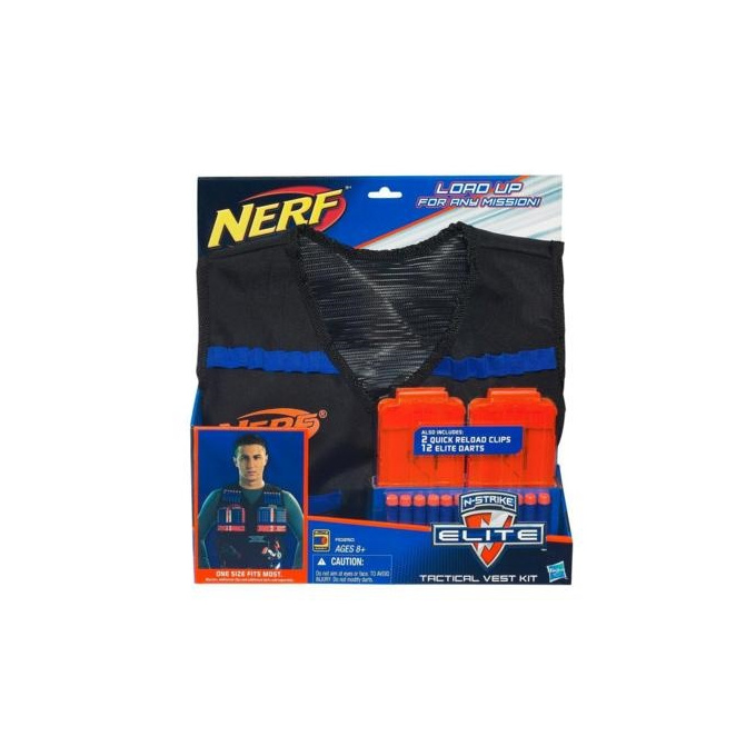 Nerf vesta se zásobníky