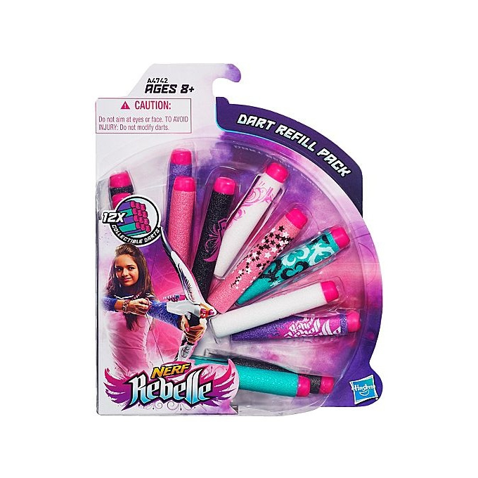 NERF REBELLE - náhradní šipky