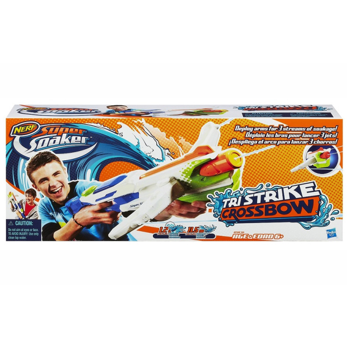 NERF Super Soaker - Tri-Stike Crossbow