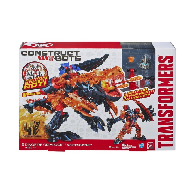 Transformers - Dinofire Grimlock a Optimus Prime