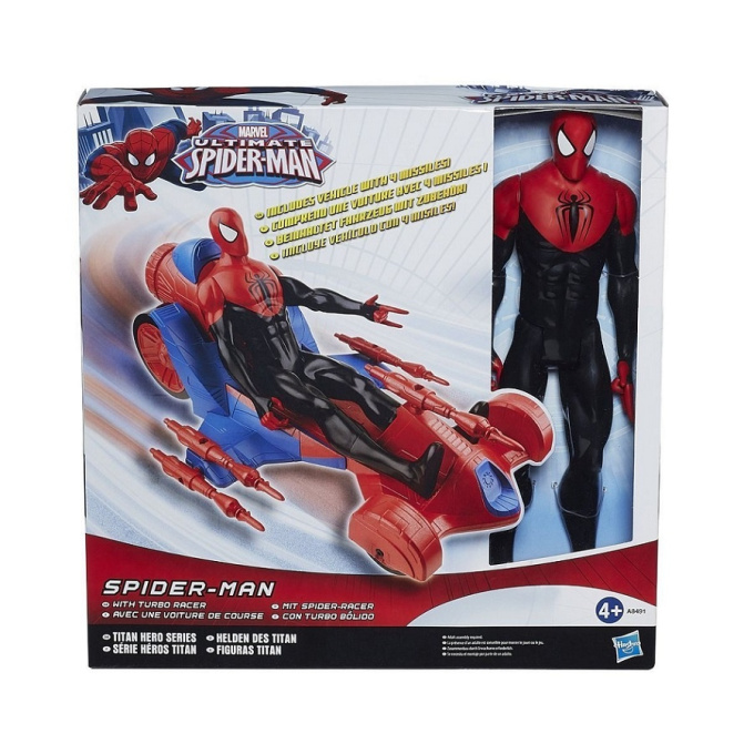 Figurka - Spiderman a auto