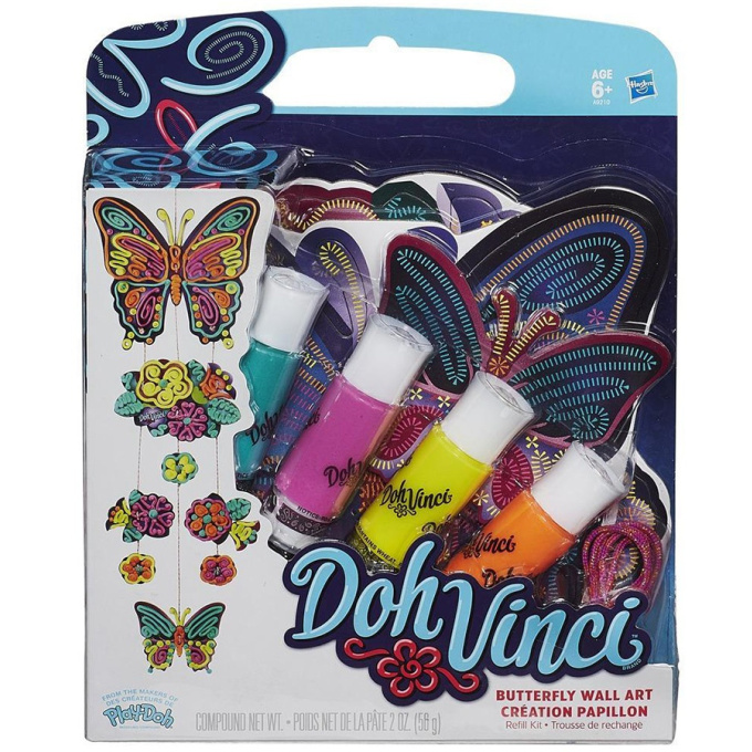 Play-Doh Dohvinci - Dekorace motýl