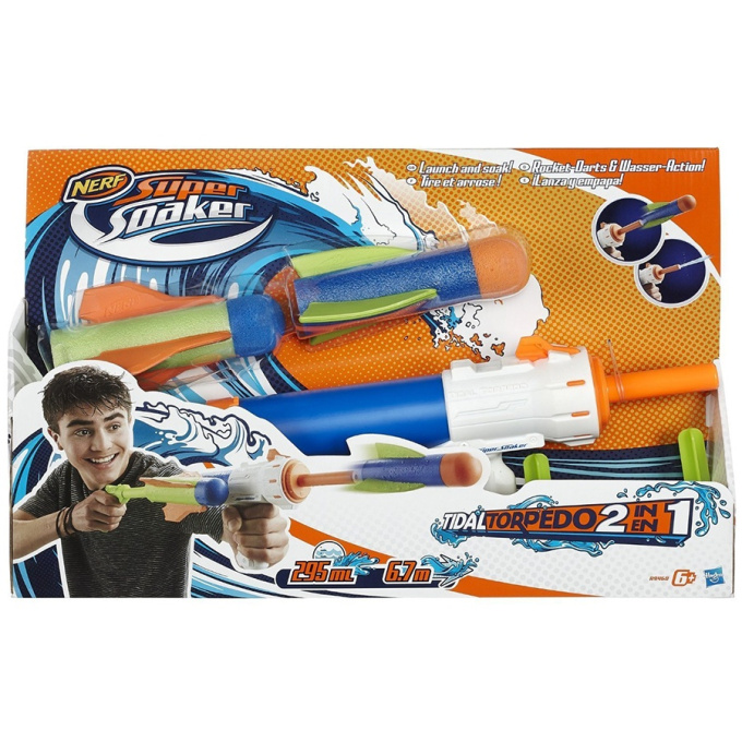 NERF Super Soaker - Tidal Torpedo 2 v 1