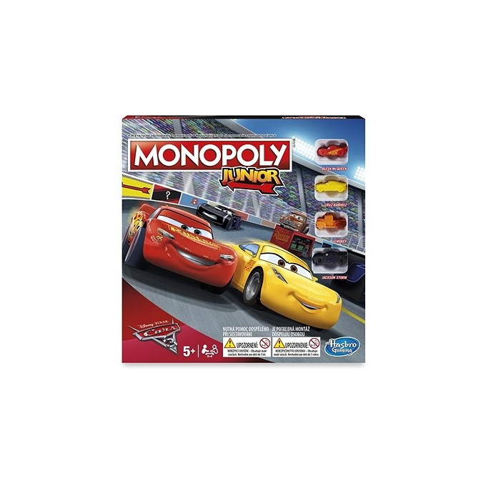 Cars 3 Monopoly junior