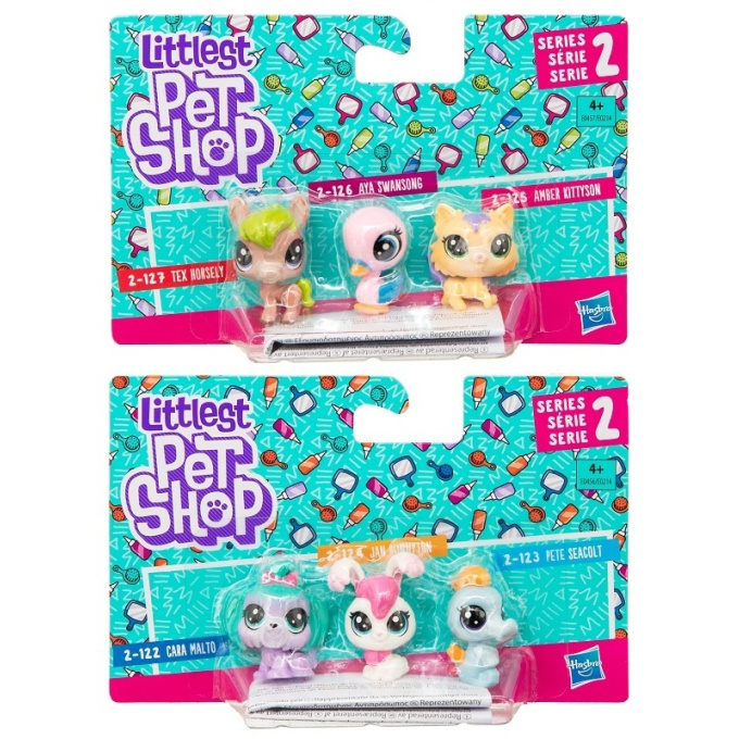 Littlest Pet Shop – Zvířátka 3 ks