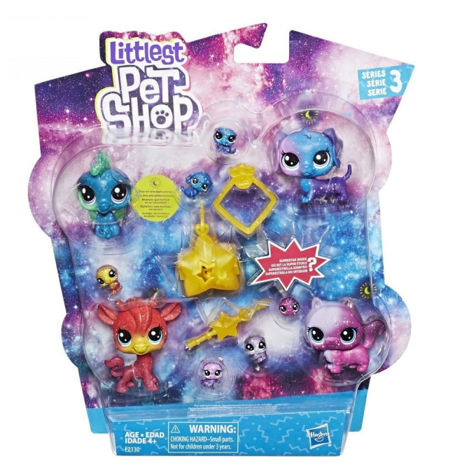 Littest Pet Shop - Kosmické zvířátka 11 ks