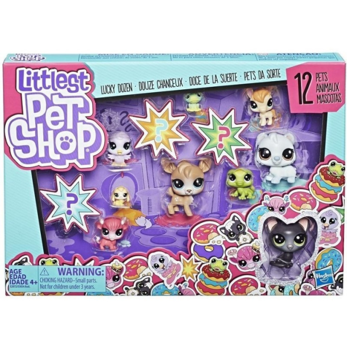 Littlest Pet Shop - Velké balení zvířátek 12 ks