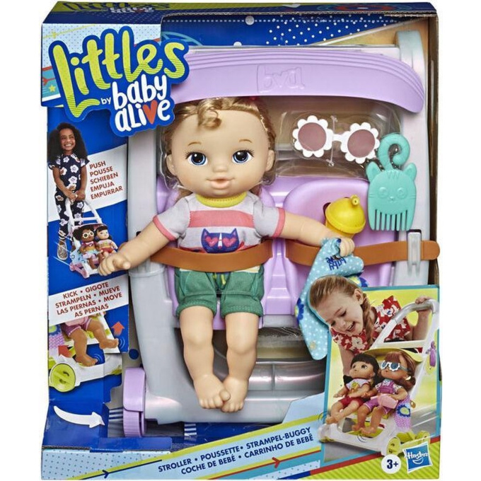 Baby Alive Littles- Panenka s kočárkem
