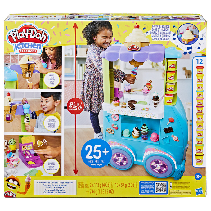 Play-Doh – Zmrzlinářské auto s doplňky