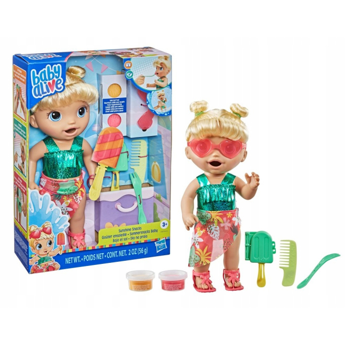 Panenka Baby Alive – Sunshine Snacks