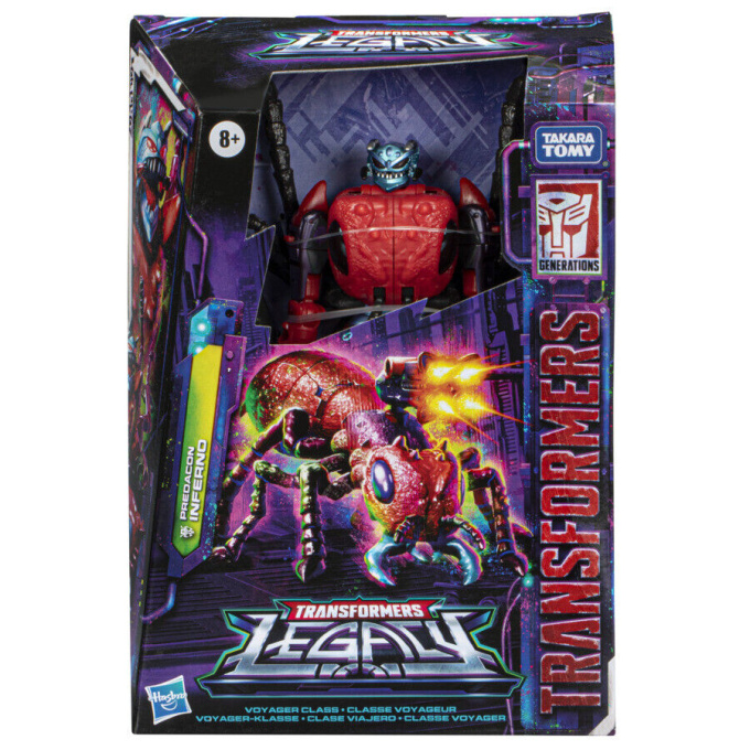 Transformers-Generation legacy voyager class predacon inferno