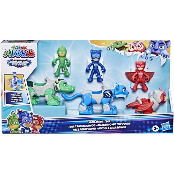PJ Masks- Hero Animal Trio