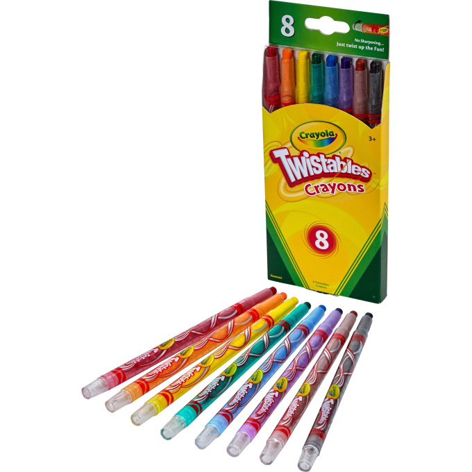 Crayola - Vysouvací voskovky