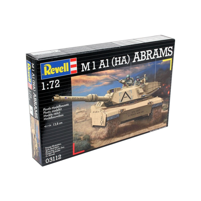 Revell - tank 03112 M 1 A1 (HA) ABRAMS (1:72)