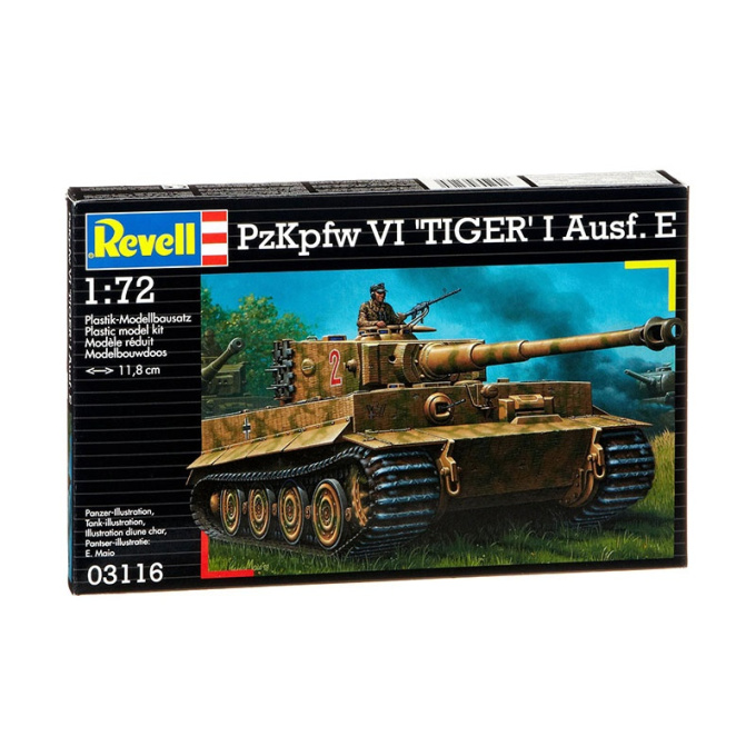 Revell - tank 03116 PzKpfw IV 'Tiger' I Ausf.E (1:72)