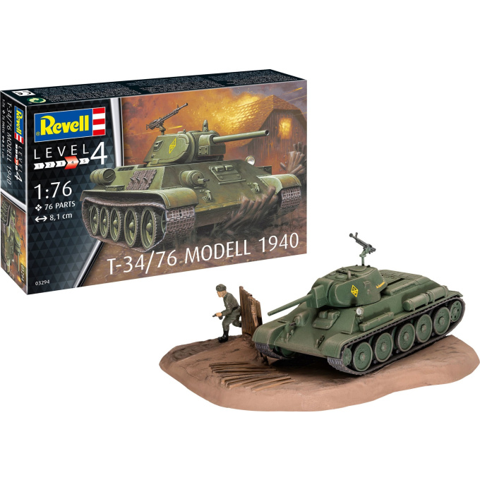 Revell - Tank  T-34/76 Modell 1940