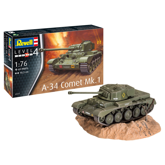 Revell – A-34 Comet Mk.1 1:74