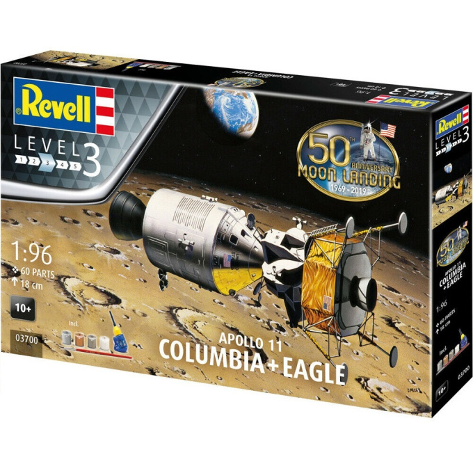 Revell – Apollo 11 Columbia + Eagle 1:96