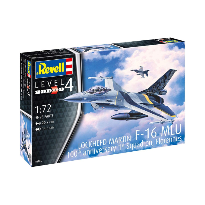 Revell - Letadlo Lockheed Martin F-16 MLU 1:72