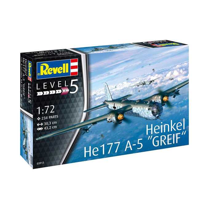 Revell – Letadlo Heinken HE 177 A-5 Greif 1:72