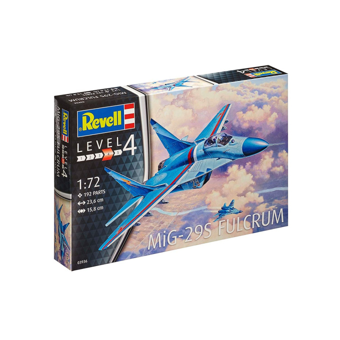 Revell – Letadlo MiG-29S Fulcrum 1:72