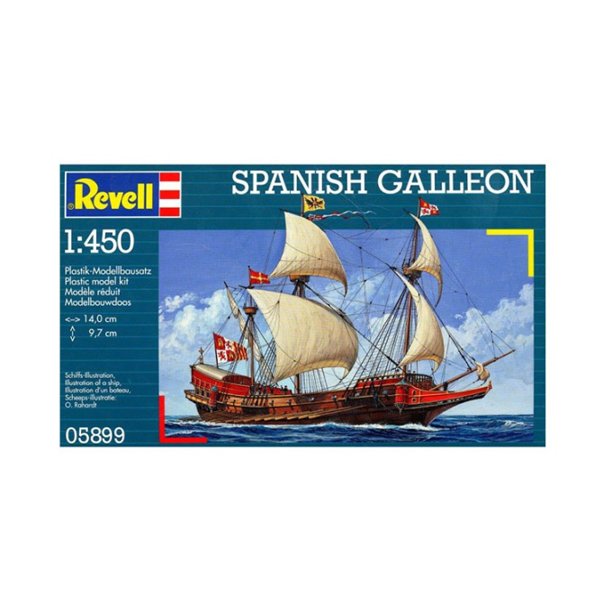 Revell - loď 05899 Spanish Galeon (1:450)