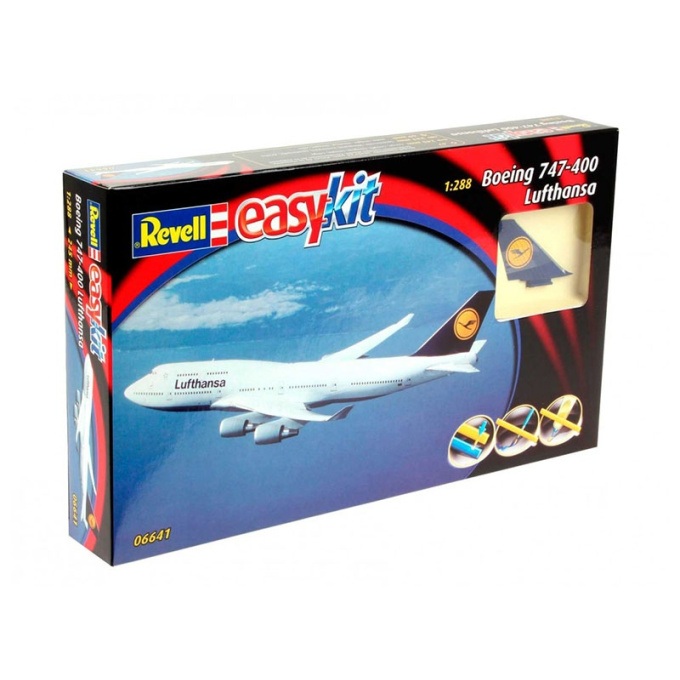 Revell - letadlo 06641 Boening 747 Lufthansa (1:288)