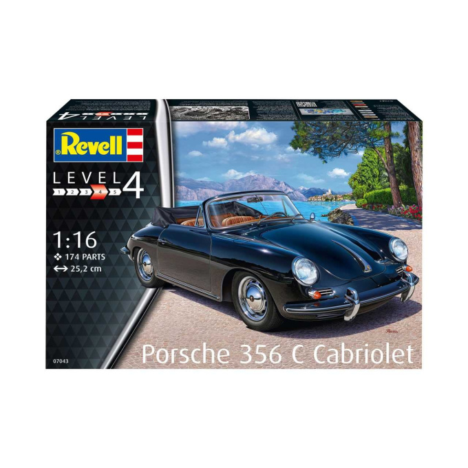 Revell – Porsche 356 Cabriolet 1:16