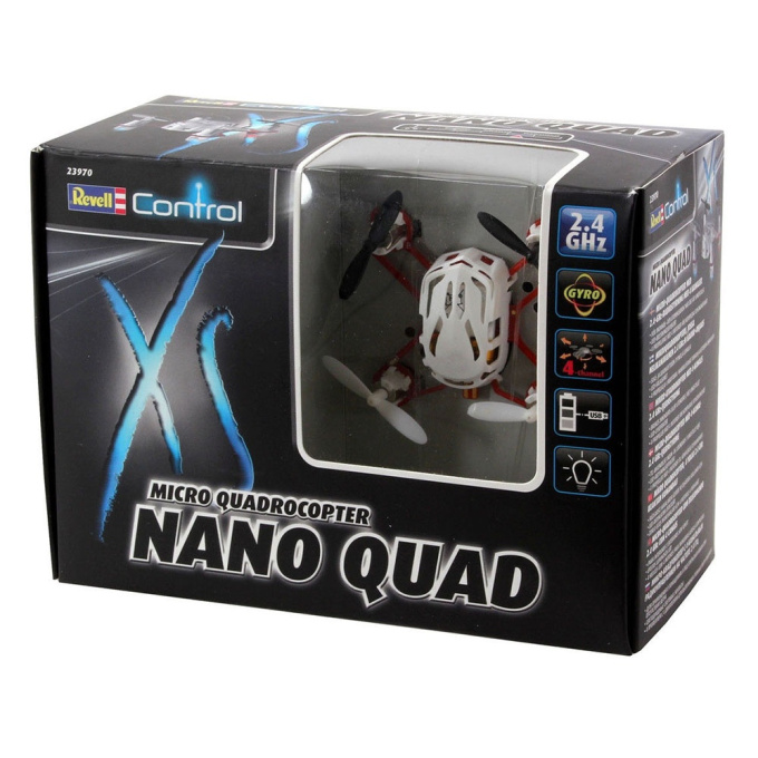 Vrtulník - Nano Quadrocopter