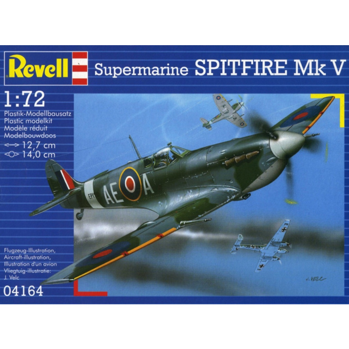 Revell - letadlo 04164 Spitfire Mk.V (1:72)
