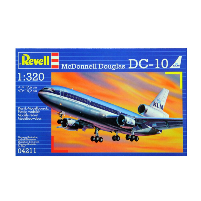 Revell - letadlo 04211 - McDonell Douglas DC-10 'KLM'