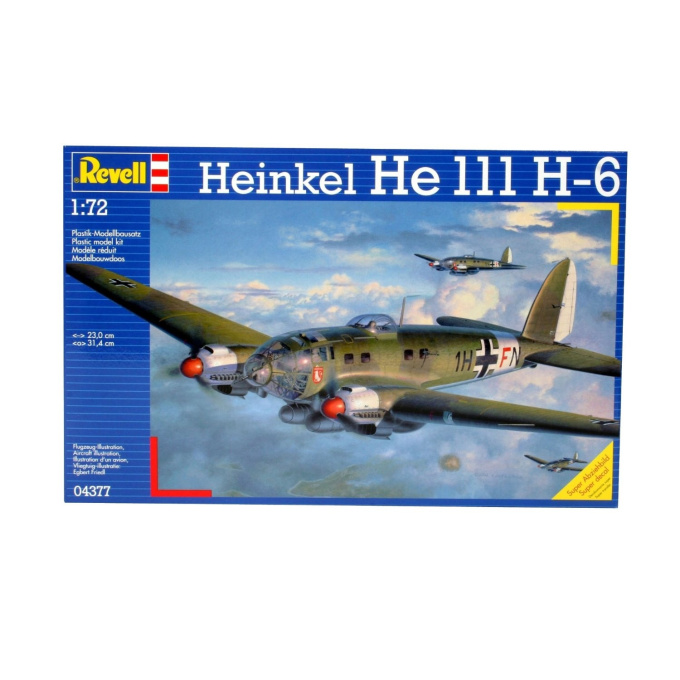 Revell - letadlo 04377 Heinkel HE 111 H-6 (1:72)