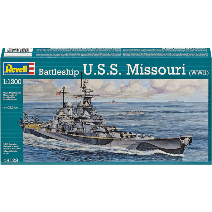 Revell-Battleship Uss Missouri